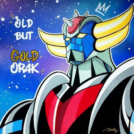 Painting Old but Goldorak by Rocky Chaplin | Painting Pop-art Acrylic Pop icons