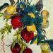 Peinture Pomegranates  par Xanlar | Tableau Impressionnisme Natures mortes Huile