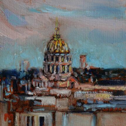 Peinture Les Invalides par Manière Anisa  | Tableau Figuratif Huile