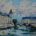 Painting La Conciergerie by Manière Anisa | Painting Figurative Oil
