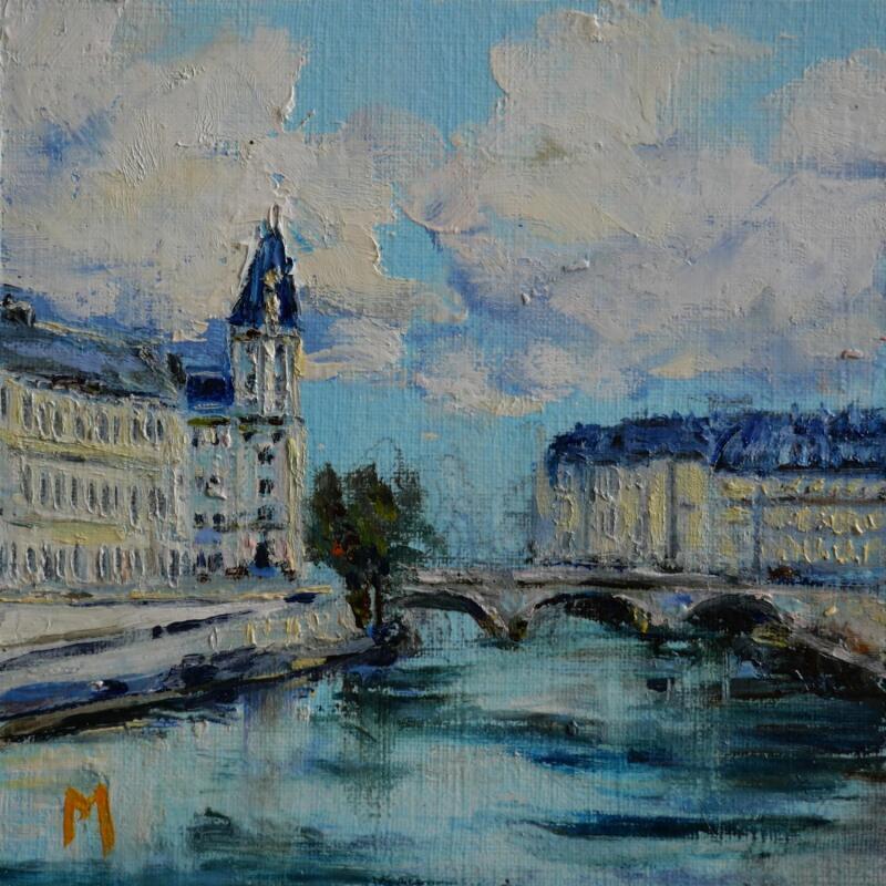 Painting La Conciergerie by Manière Anisa | Painting Figurative Oil