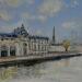 Painting Musée d'Orsay by Manière Anisa | Painting Figurative Architecture Oil