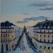 Painting Place Vendôme by Manière Anisa  | Painting Figurative Architecture Oil