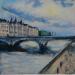 Painting Conciergerie by Manière Anisa  | Painting Figurative Urban Oil