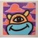 Painting Funny four by Hank China | Painting Pop-art Acrylic Posca