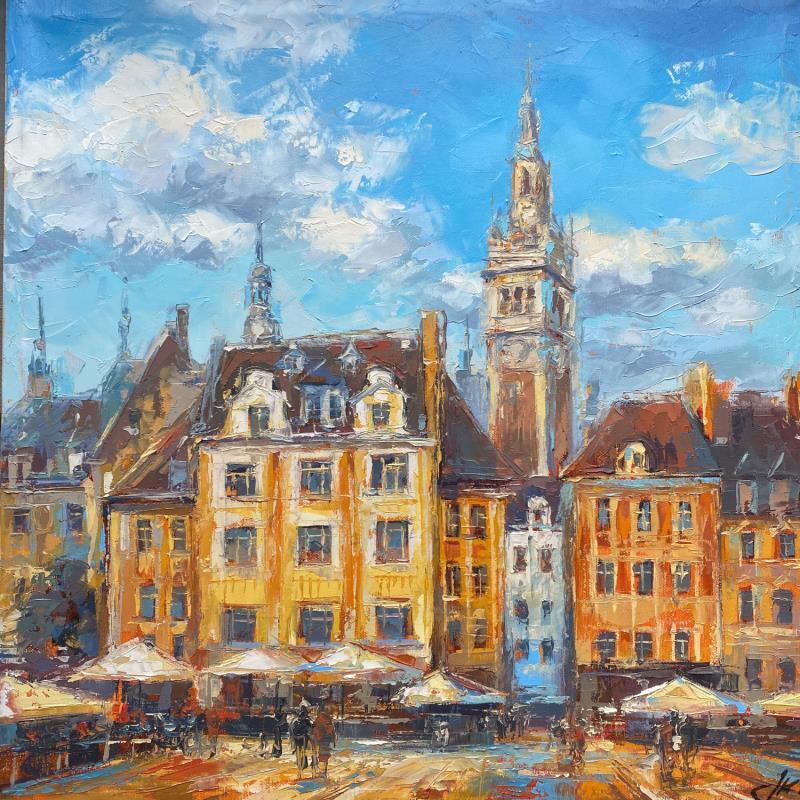 Painting Lille by Klemensova Janetta  | Painting Figurative Urban Oil