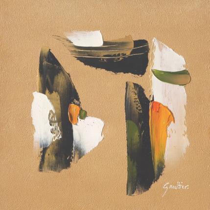 Gemälde Couleur café von Gaultier Dominique | Gemälde Abstrakt Öl Natur