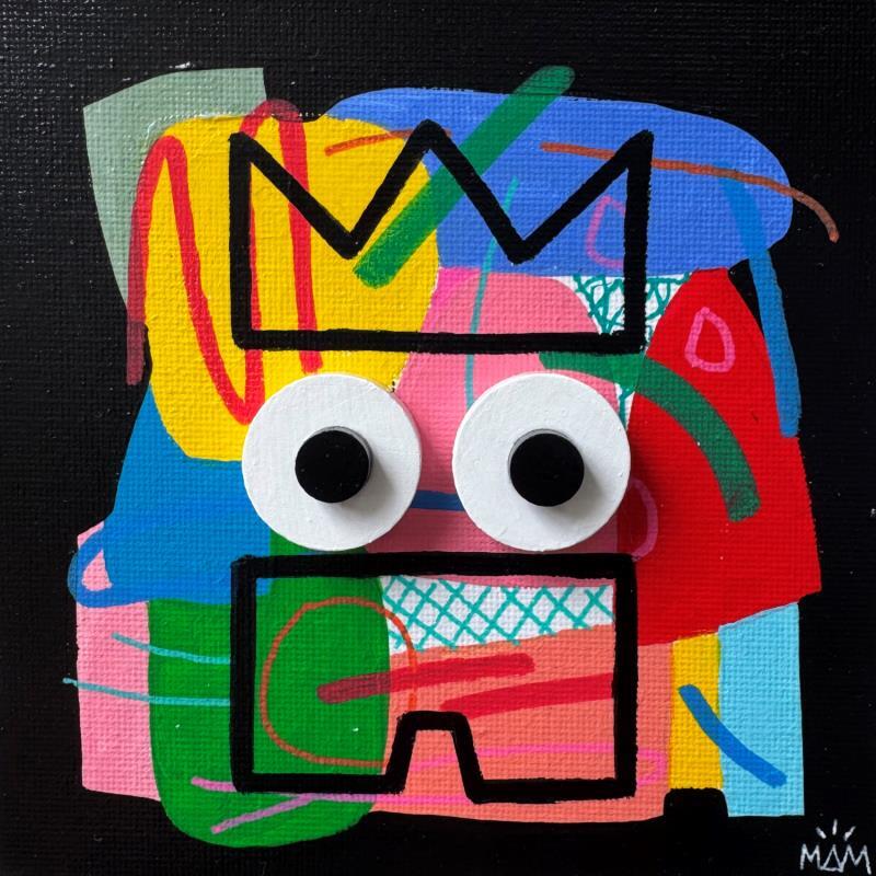 Peinture P'TIT POTE par Mam | Tableau Pop-art Icones Pop Acrylique