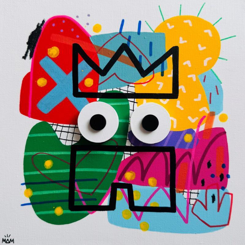 Peinture SUN POTE par Mam | Tableau Pop-art Icones Pop Acrylique