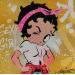 Peinture Betty par Lemoine Mael | Tableau Pop-art Icones Pop Graffiti Acrylique