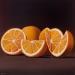Painting Orange by Trevisan Carlo | Painting Surrealism Still-life Oil