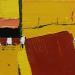 Painting COINCIDENCE by L'huillier Françis | Painting Abstract Landscapes Oil