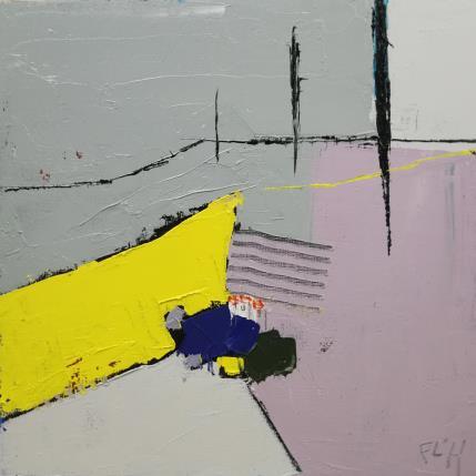 Peinture PARTITION FRAGMENTE par L'huillier Françis | Tableau Abstrait Huile Paysages
