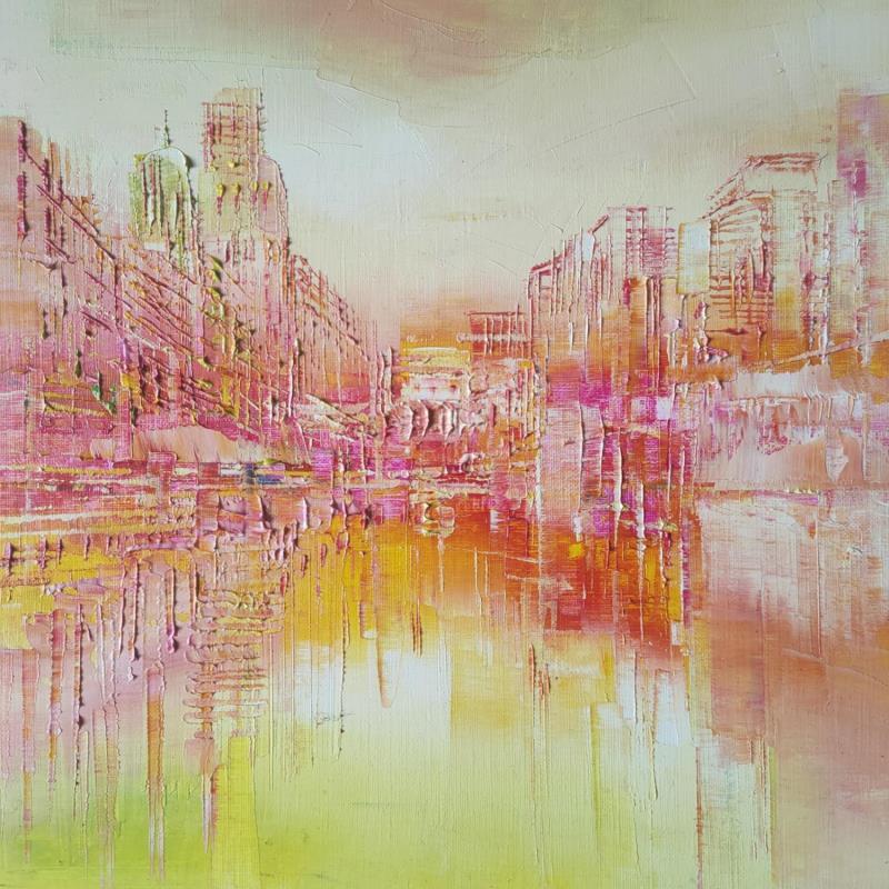 Gemälde Soleil von Levesque Emmanuelle | Gemälde Öl