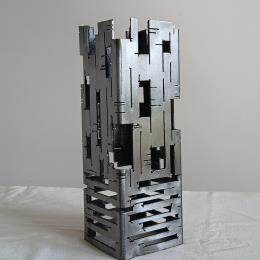 Escultura Building 22 por Poumès Jérôme | Escultura Figurativo Acrílico Urbano