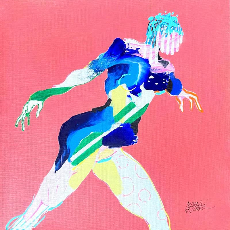 Painting The great wave  by Cressanne | Painting Figurative Nude Acrylic Ink