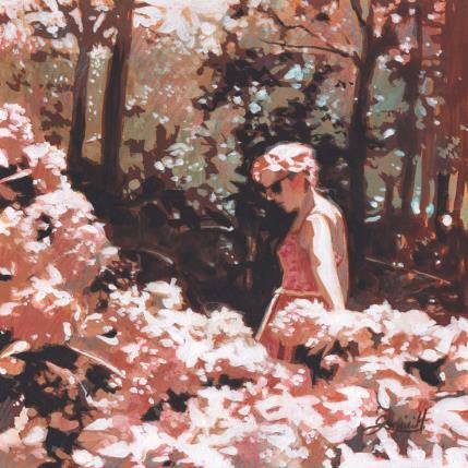 Painting Flânerie by Gemini. H  | Painting Realism Acrylic, Oil Nature, Pop icons, Portrait