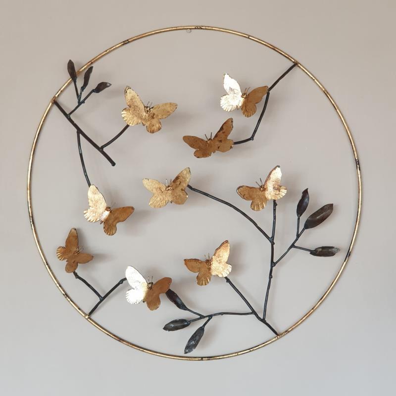 Sculpture Subtile Légèreté  par Eres Nicolas | Sculpture Figuratif Animaux Métal