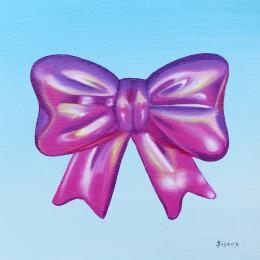 Painting Tied with Love by Bisoux Morgan | Painting Figurative Oil Mode