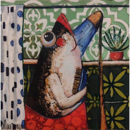 Gemälde Ducha de Verano von Villanueva Puigdelliura Natalia | Gemälde Figurativ