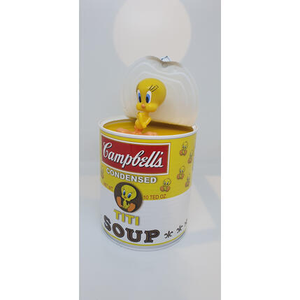 Skulptur Titi Soup von TED | Skulptur Pop-Art Pop-Ikonen