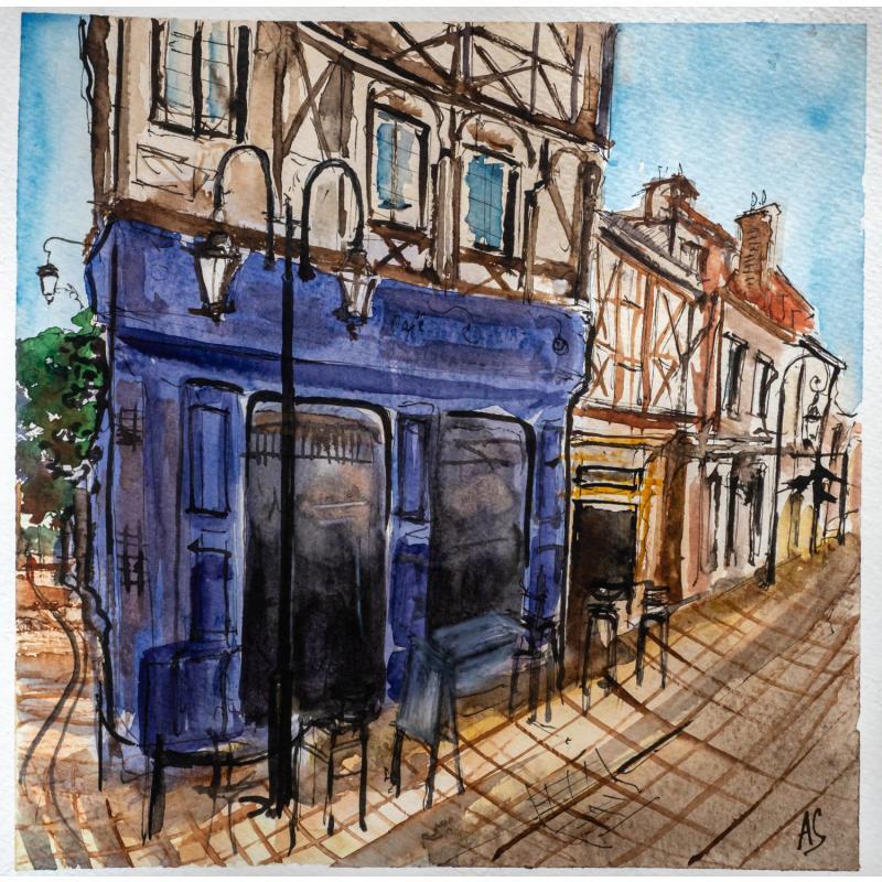 Painting Les tabourets by Sorokopud Angelina | Painting