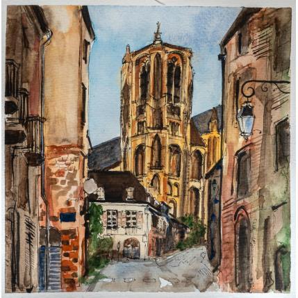 Painting La cathédrale by Sorokopud Angelina | Painting Pop icons