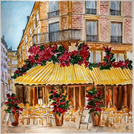 Painting Une pause sous le soleil de midi by Sorokopud Angelina | Painting