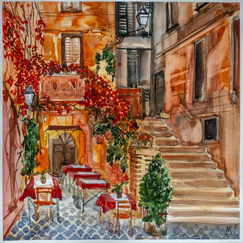Painting Cucina del teatro by Sorokopud Angelina | Painting