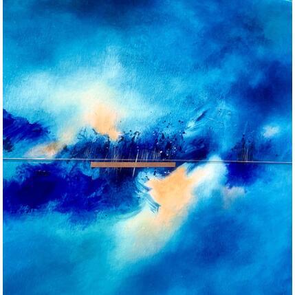 Painting Abstraction # 3359 by Hévin Christian | Painting Abstract Acrylic, Oil, Pastel Minimalist