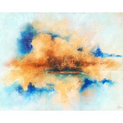 Painting Abstraction # 3353 by Hévin Christian | Painting Abstract Acrylic, Oil, Pastel Minimalist