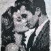Peinture Couple carte  par Wawapod | Tableau Pop-art Icones Pop Acrylique Posca