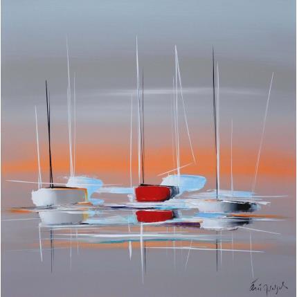 Gemälde L'insolite  von Munsch Eric | Gemälde Figurativ Acryl, Öl Marine