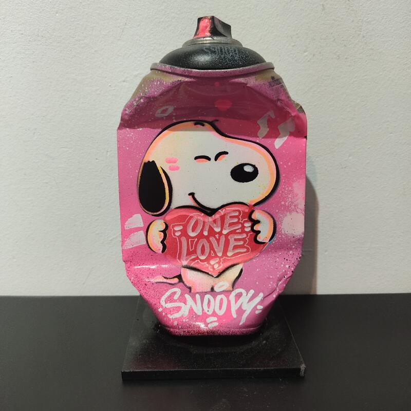 Sculpture Snoop par Lemoine Mael | Sculpture Pop-art Icones Pop Graffiti Acrylique