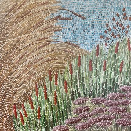 Painting spring is in the air 1 by Dmitrieva Daria | Painting Impressionism Acrylic Nature