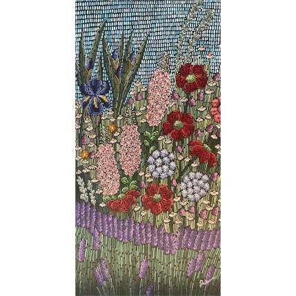 Peinture Magic garden 3 par Dmitrieva Daria | Tableau Impressionnisme Acrylique Nature