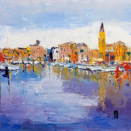 Gemälde Sanary von Raffin Christian | Gemälde Figurativ Öl Marine