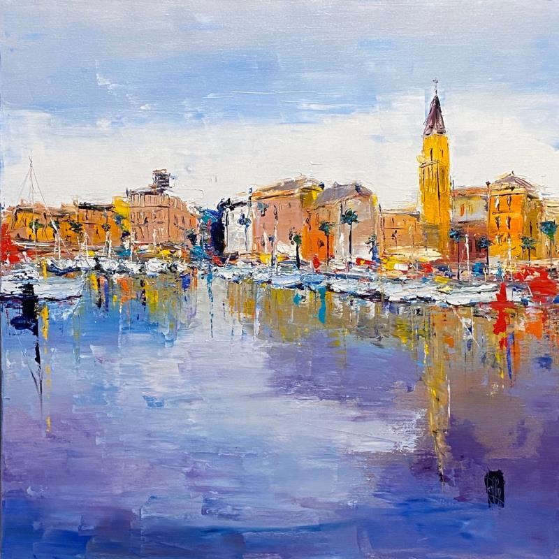 Peinture Sanary par Raffin Christian | Tableau Figuratif Marine Huile