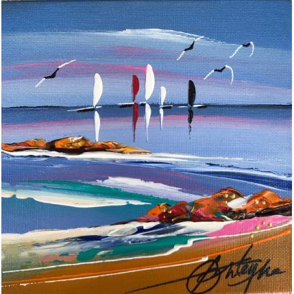 Peinture Après les dunes par Fonteyne David | Tableau Figuratif Acrylique Marine