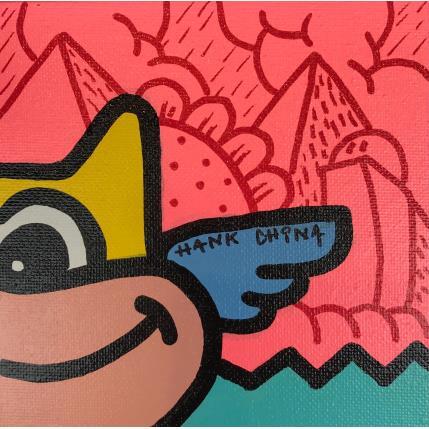 Painting Funny eight by Hank China | Painting Pop-art Acrylic, Posca
