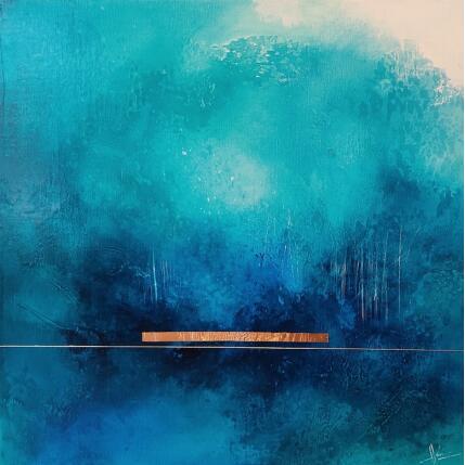 Peinture Abstraction #3369 par Hévin Christian | Tableau Abstrait Acrylique, Huile, Pastel Minimaliste