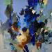 Peinture Nature 1 par Virgis | Tableau Abstrait Minimaliste Huile
