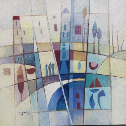 Pintura Le chemin por Burgi Roger | Pintura Figurativo Acrílico