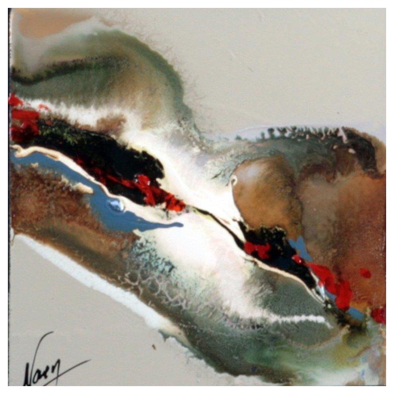 Painting C3166 by Naen | Painting Abstract Acrylic Ink