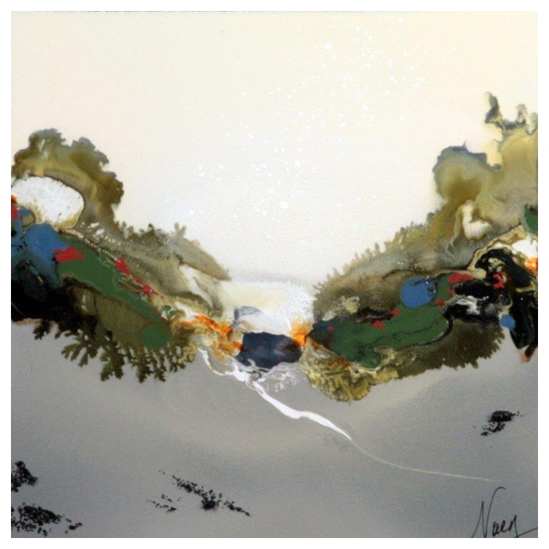 Painting C3249 by Naen | Painting Abstract Acrylic Ink