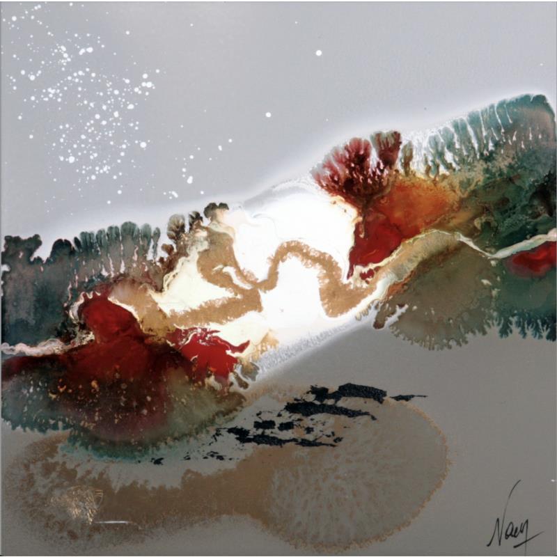 Painting C3285 by Naen | Painting Abstract Acrylic Ink