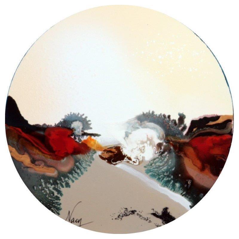 Gemälde C3247 von Naen | Gemälde Abstrakt Acryl Tinte