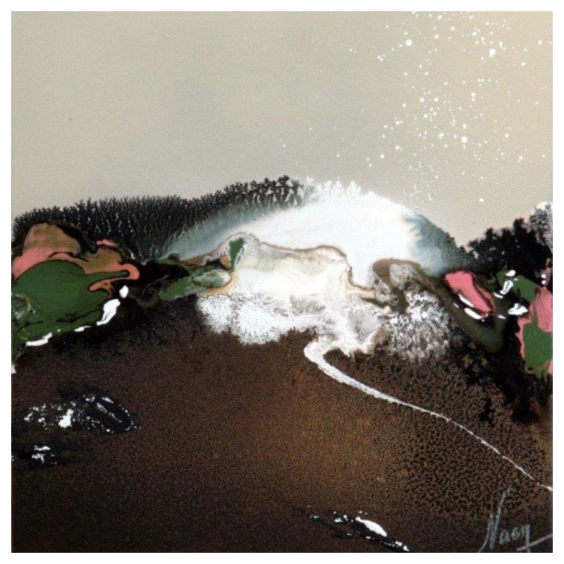 Painting C3242 by Naen | Painting Abstract Acrylic Ink