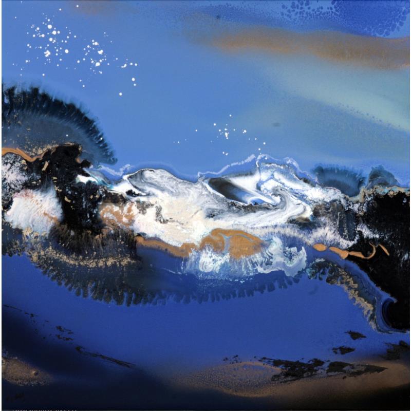 Painting C2802 by Naen | Painting Abstract Acrylic Ink