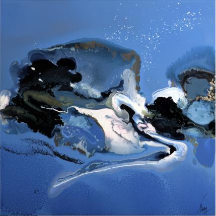 Painting C3410 by Naen | Painting Abstract Acrylic, Ink